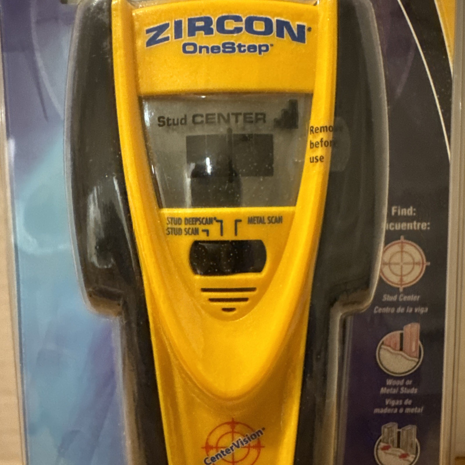 Zircon MultiScanner i320 OneStep Center-Finding Stud Finder
