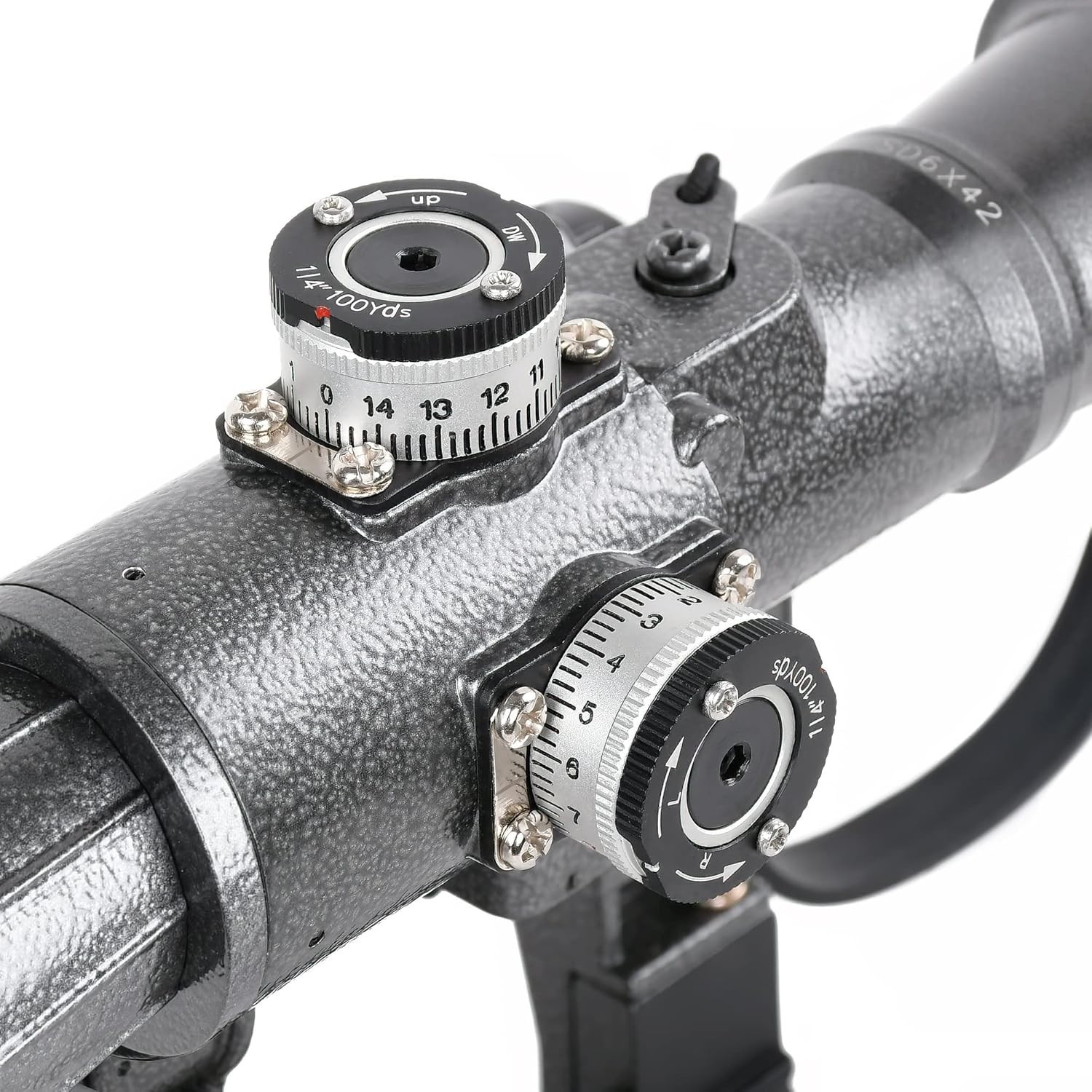 Sniper SD Rifle Scope with Side Rail Mount (6x42 Scope)