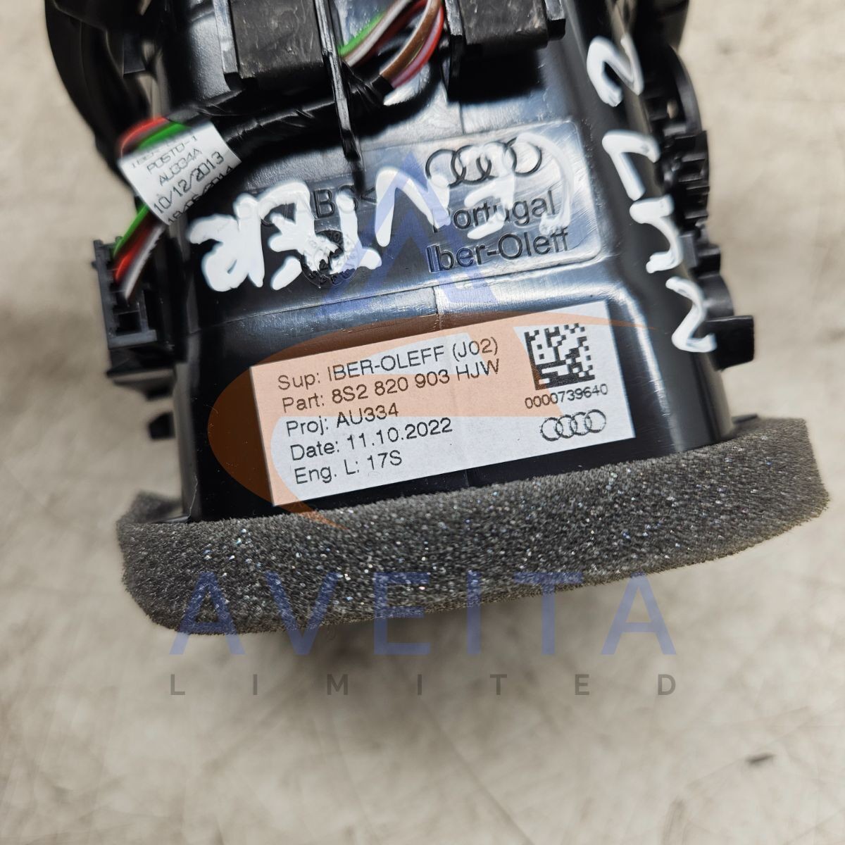 Audi TTS 2023 MK3 Centre Dash Air Vent 8S2820903