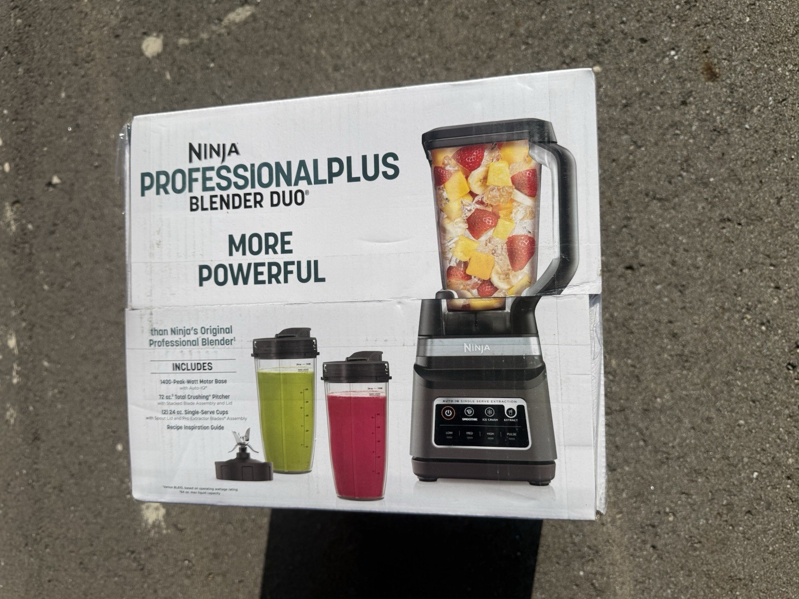 Ninja Professional Plus Blender DUO with Auto-iQ - Black (DB751A)