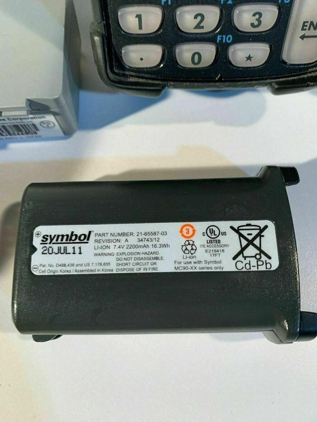 Symbol Motorola MC-9090 Handheld Mobile Computer Scanner w/ Zebra QL320+ Printer