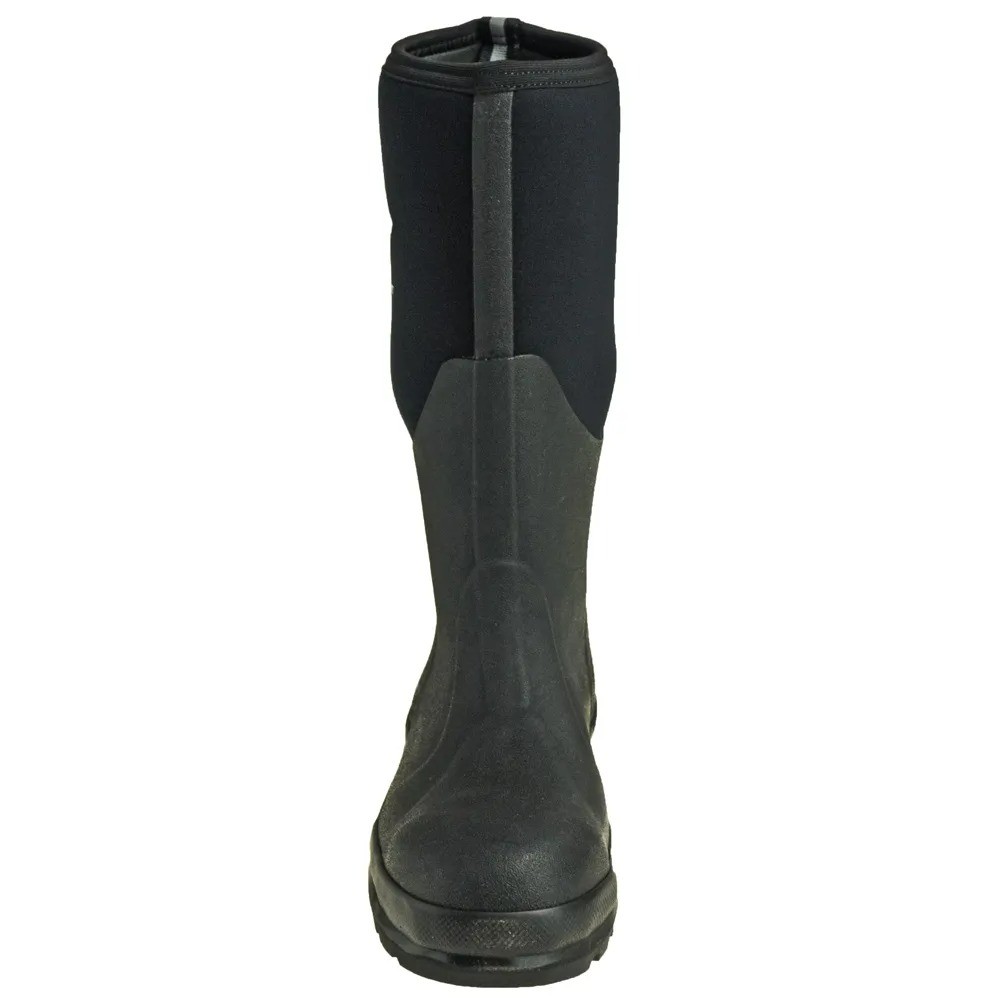 MUCK BOOT COMPANY Chore Hi Steel Toe Black Workboots (CHS-000A)