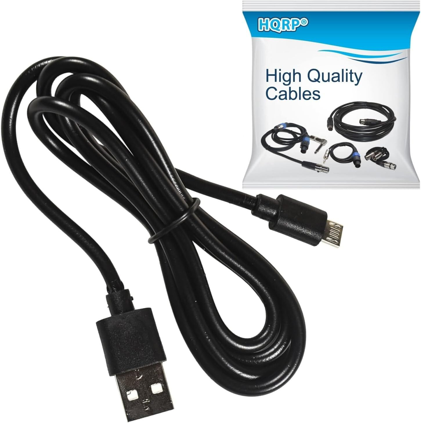 HQRP Micro USB Cable for Asus Transformer Book T100 / T100TA-B1-GR, T100TA-C1-G