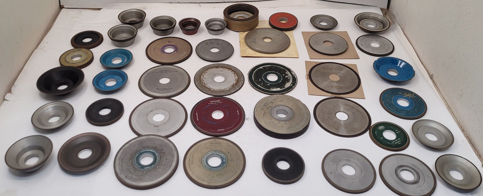Diamond Grinding Wheels – Lot of 40 - Various Sizes