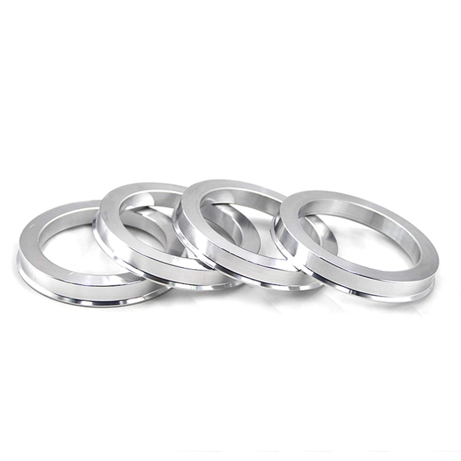 4pc Wheel Hub Centric Rings 73.1mm to 64.1mm, Aluminum, for Honda-Acura