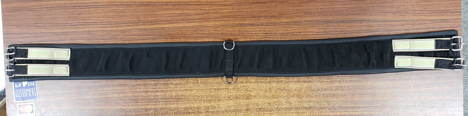 Draft Horse NEOPRENE Australian girth - 60" with stainless buckles MADE IN USA