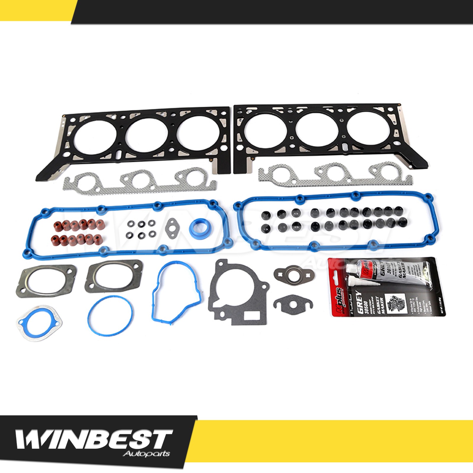 MLS Head Gasket Set for 04-10 Chrysler Town&Country Dodge Grand Caravan 3.3L V6