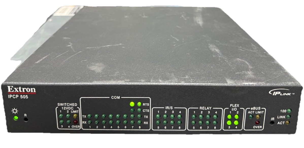 EXTRON IPCP 505 AV System 8-Port IP LINK Control Processor IPCP505