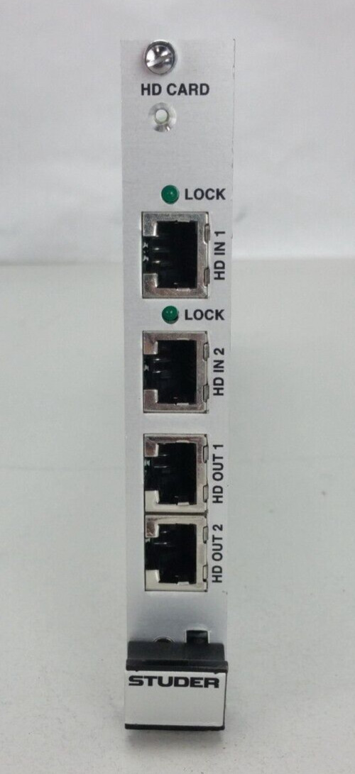 STUDER HD CARD
