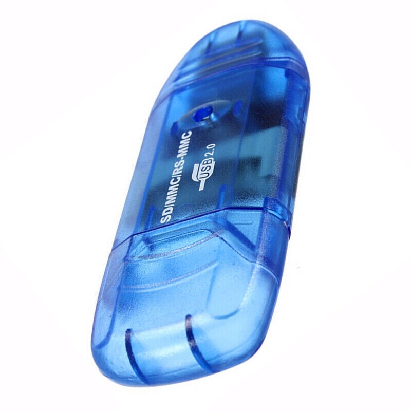 20x USB 2.0 Reader for SD HC SDHC Adaptor Memory Card Writer Adapter Portable