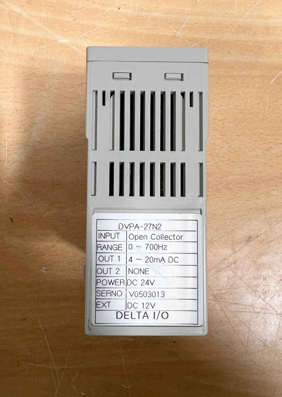 DELTA I/O DVPA-27N2