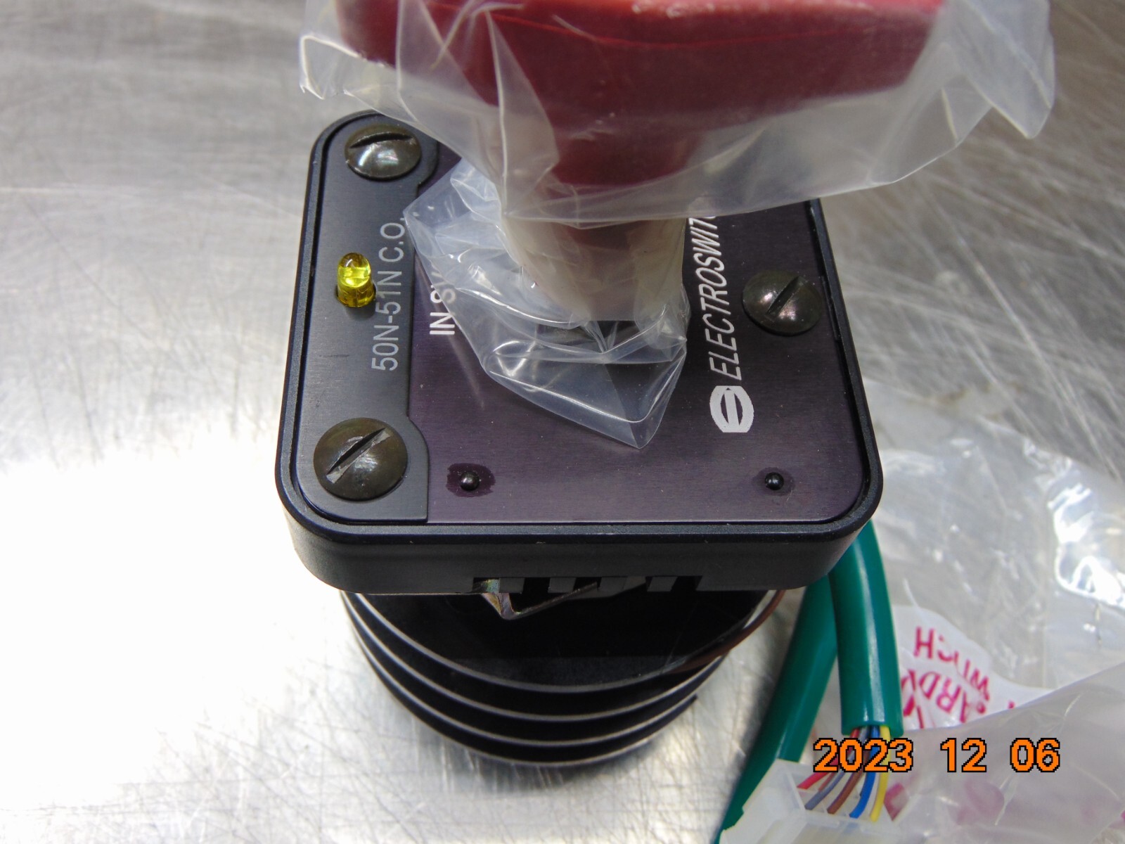 ELECTROSWITCH 24PA202NX ROTARY CONTROL SWITCH 50N-51N C.O.