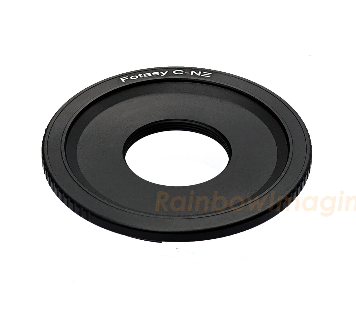 16mm C Mount Cine lens to Nikon Z Z30 Z6II Z7II fc z9 Mirrorless Camera adapter