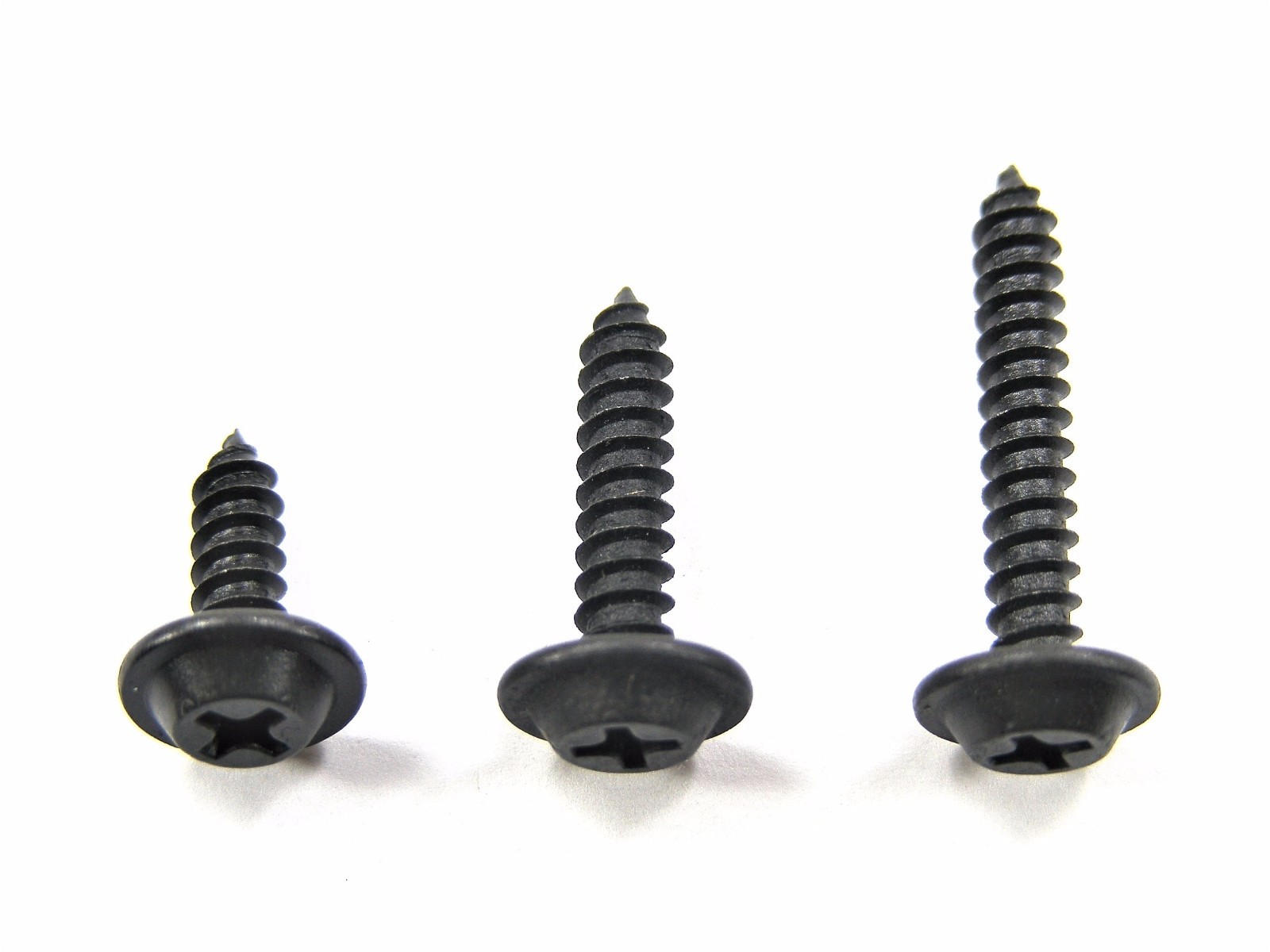 Toyota Truck Interior Screws- #8 x 1/2" to 1" Long Flat Top- 75pcs (25ea)- #323