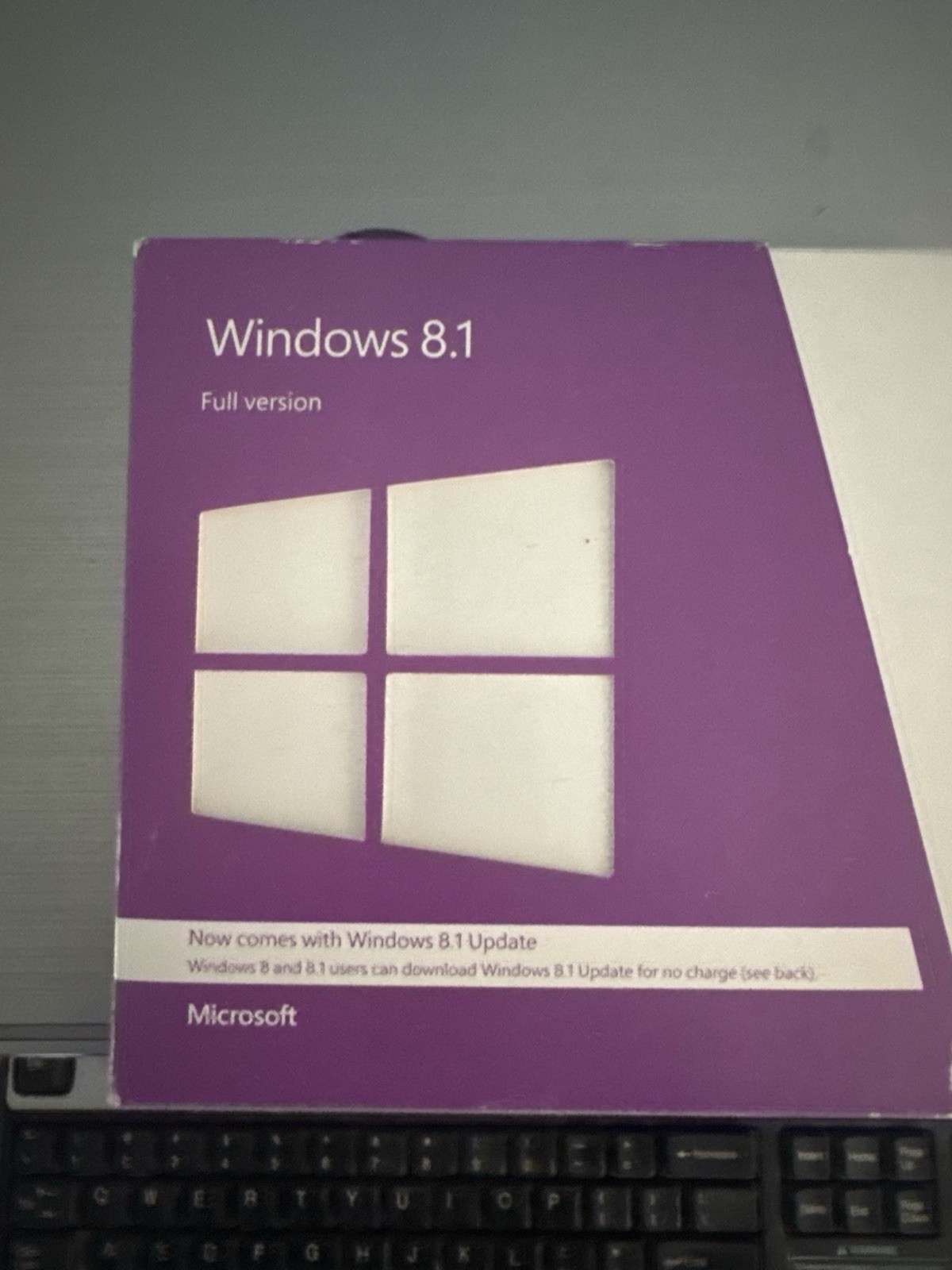 Microsoft Windows 8.1 Full Version Retail Box w/Product Key 32/64 Bit