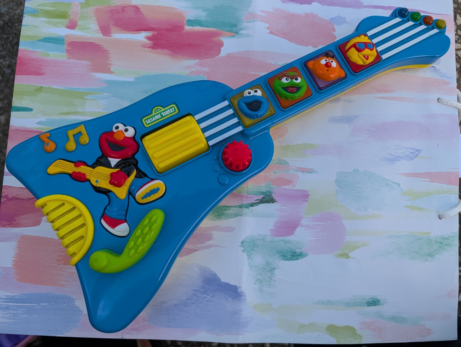 Sesame Street Elmo Rock N Role Guitar
