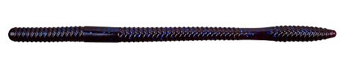 YUM Magnum Finesse Worm - Blue Fleck