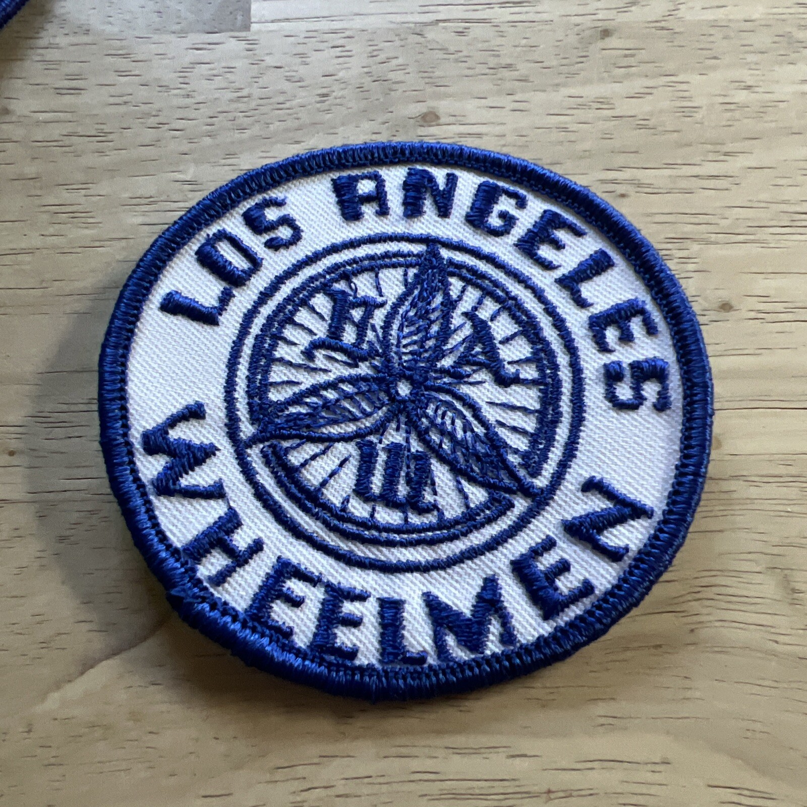LOS ANGELES WHEELMEN CYCLING EMBROIDERED PATCH