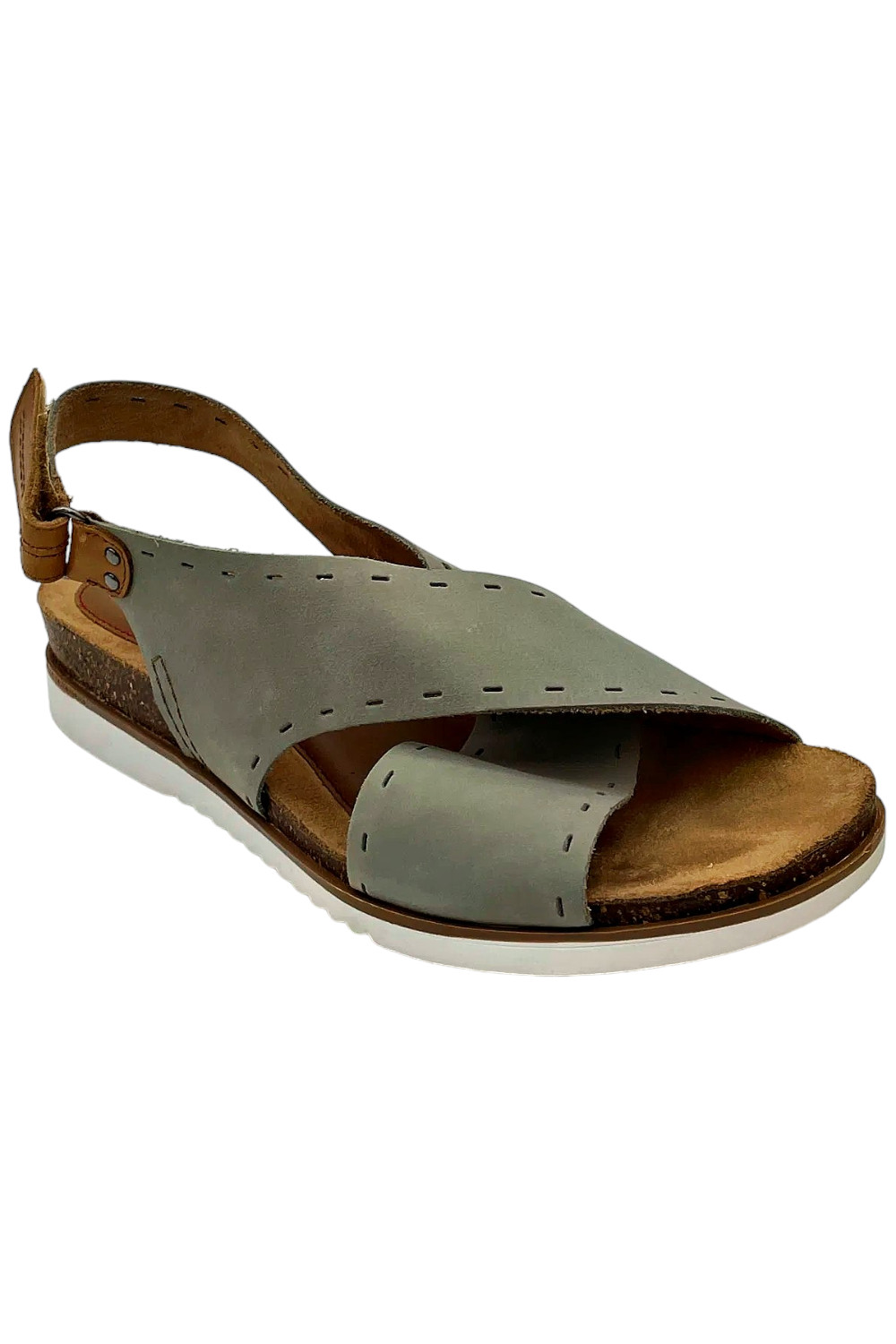 Cobb Hill Slingback Cross Strap Sandals May Sage