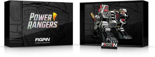 FiGPiN - Power Rangers - White Tigerzord XL - 6 Inch Enamel Pin in Premium Colle