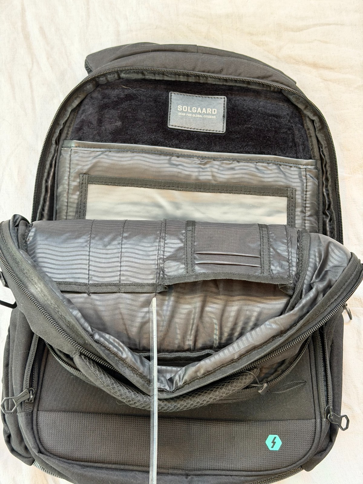 Solgaard Lifepack Backpack, Charcoal
