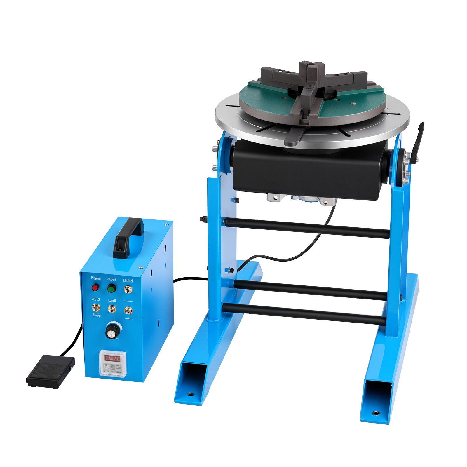 Uimoso Rotary Welding Turntable Table with 661 lbs Capacity, Angle -45° to 90°
