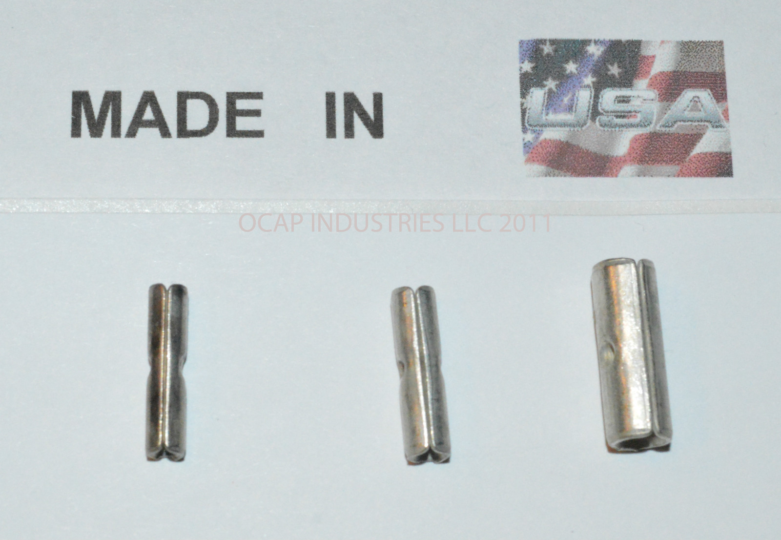 (300) NON-INSULATED BUTT CONNECTOR TERMINAL 22/18, 16/14, 12/10 Made in USA