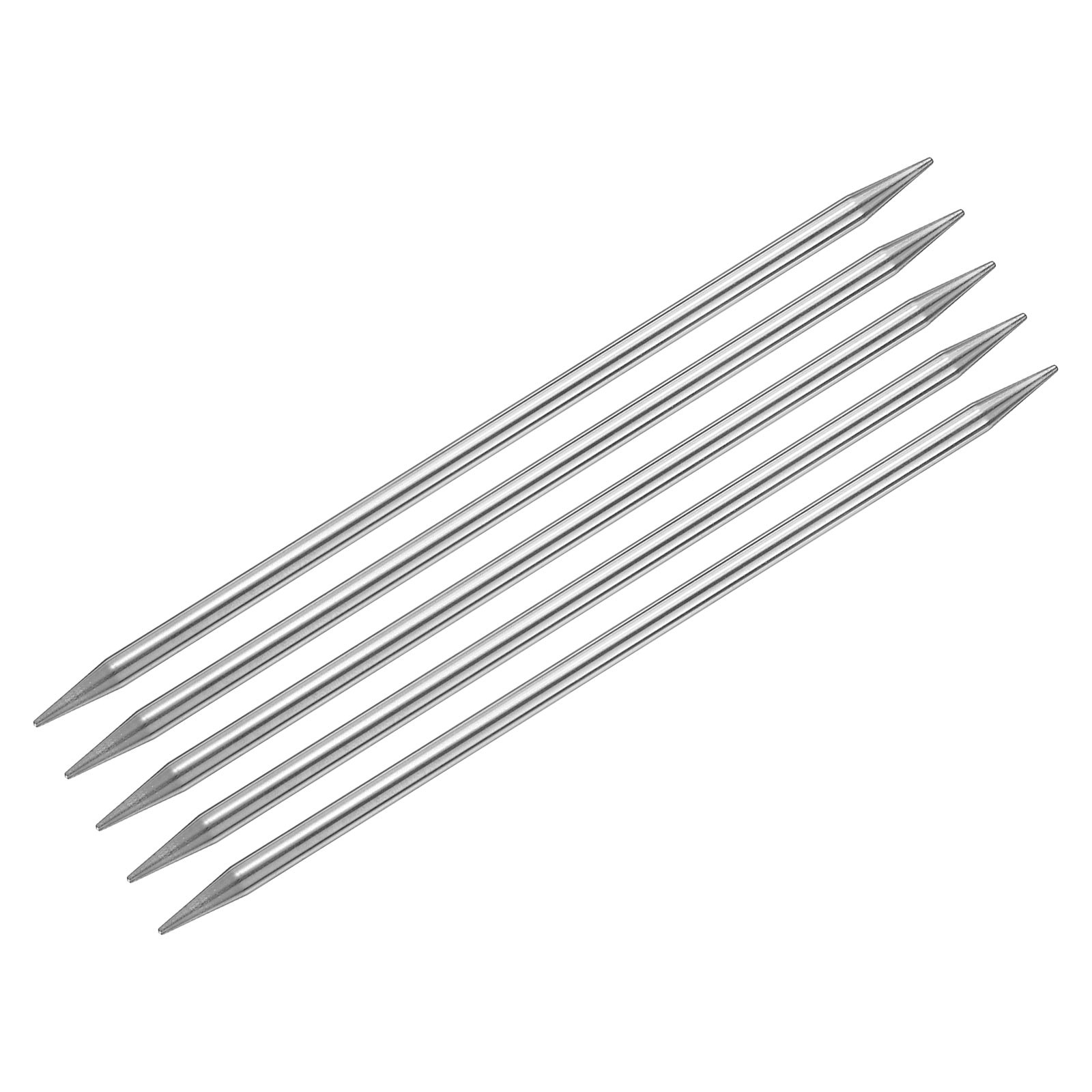 5Pcs 6.5mm Double Pointed Knitting Sweater Needle Set 7.87 Inches Length