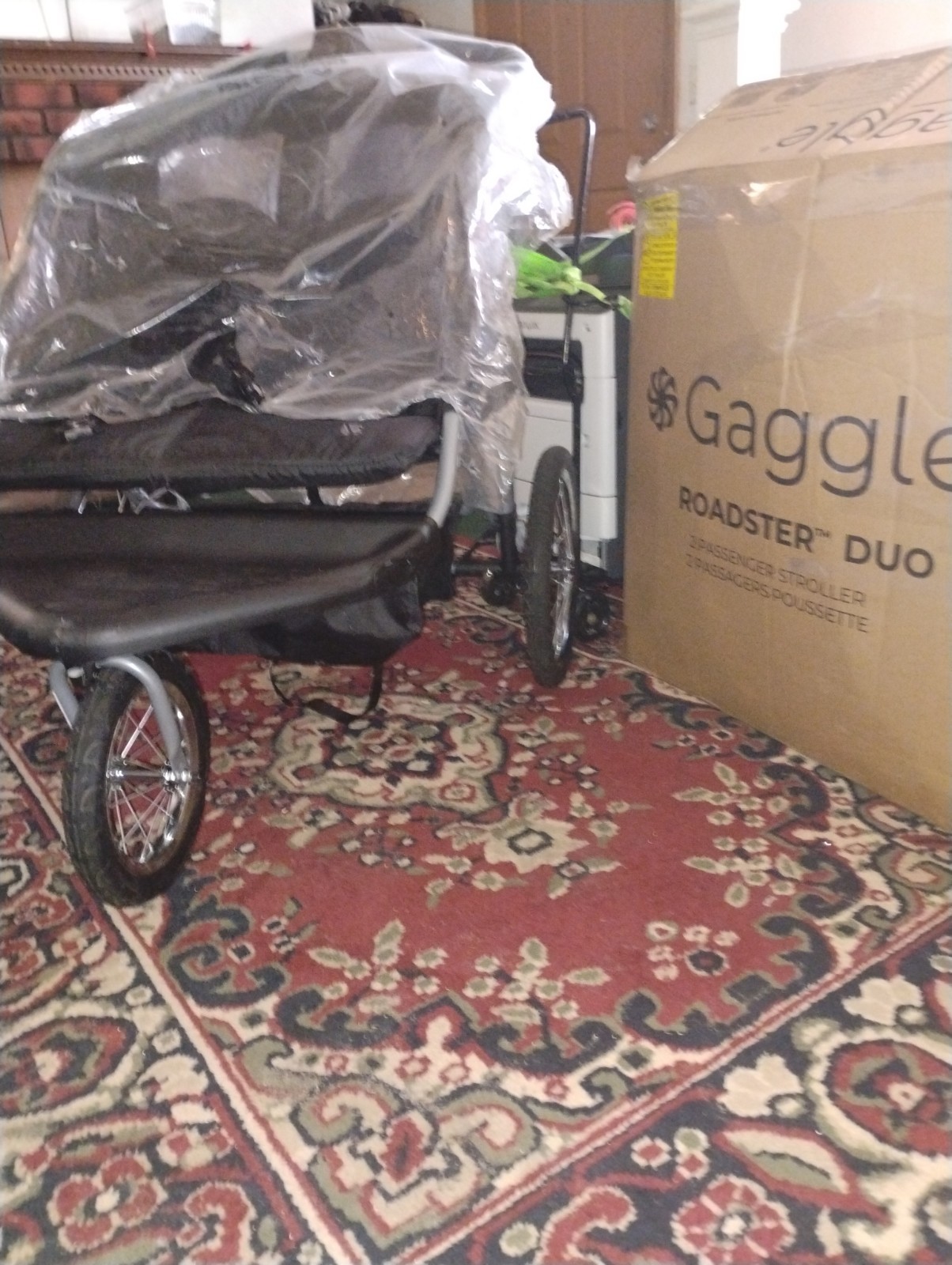 Roadster Duo Side-by-Side Double Stroller Lightweight Compact