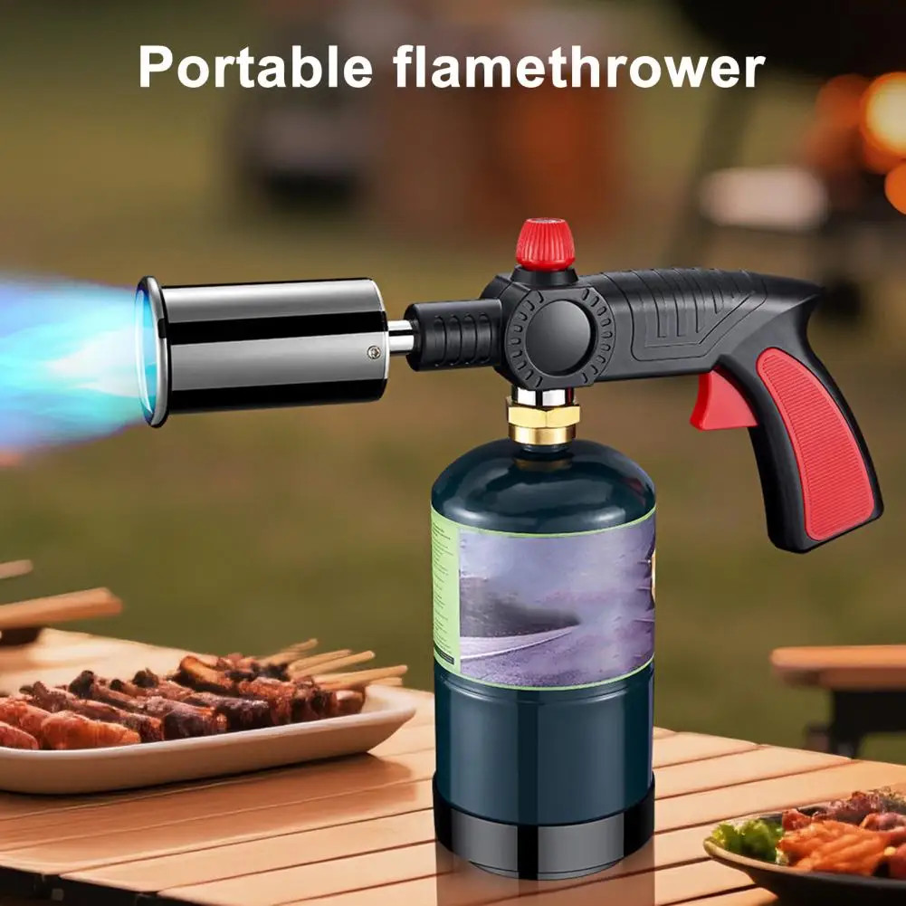 Kitchen Cooking Grill Propane Torch Searing Charcoal Camp Fire Starter Outdoor