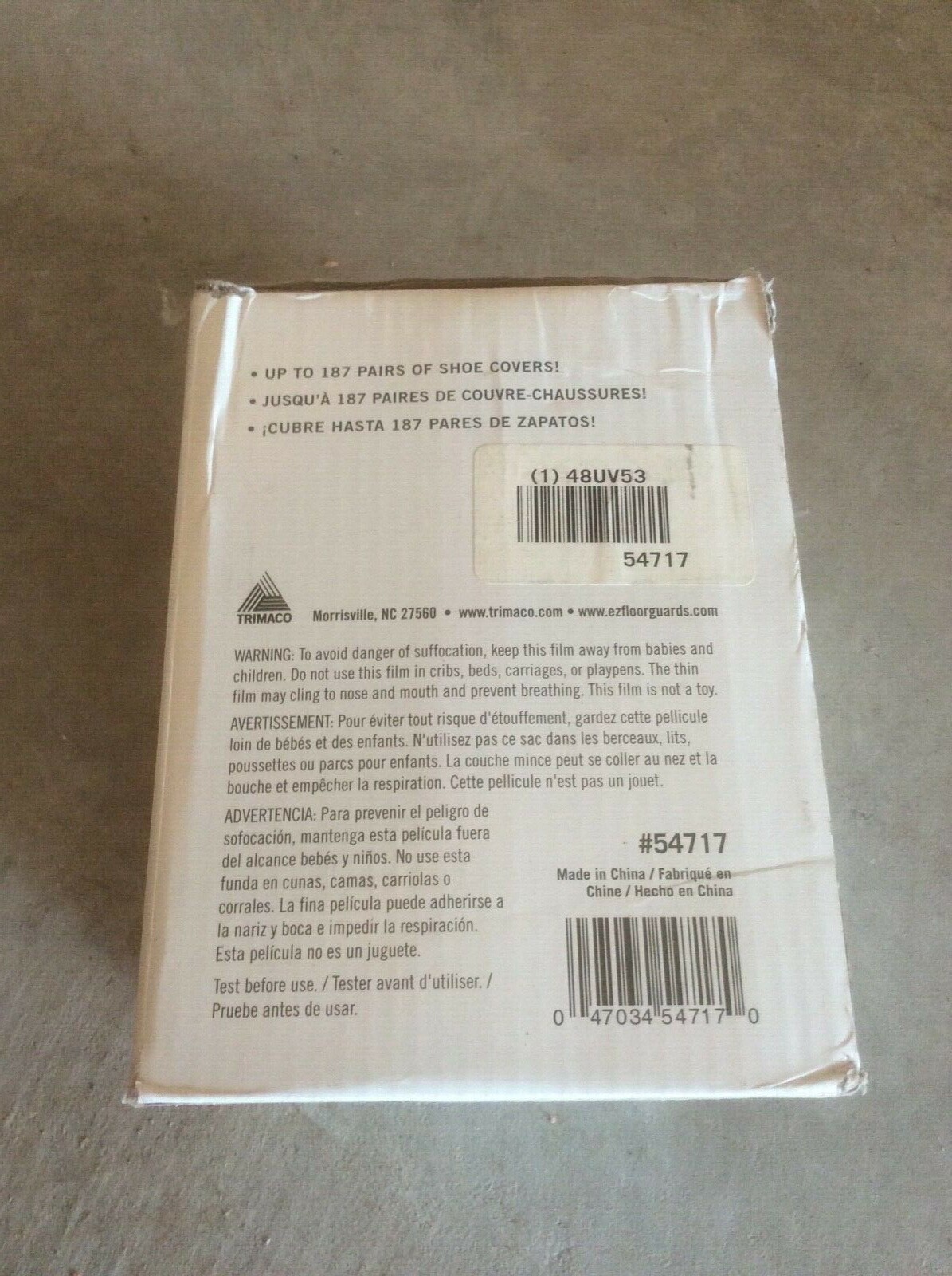 TRIMACO E-Z FLOOR GUARDS REFILL ROLL NEW IN BOX