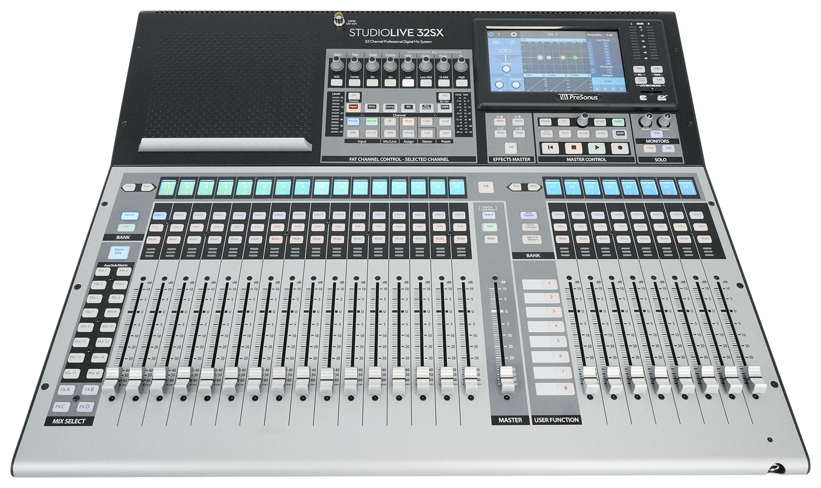 Presonus STUDIOLIVE 32SX Compact 32-Ch. 22-Bus Digital Mixer+Recording Interface