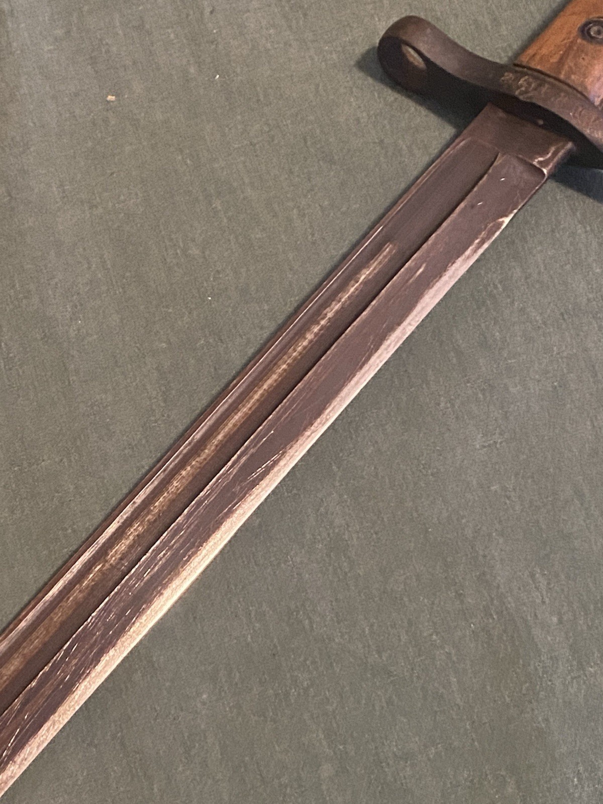 Vintage Original WW2 Italian Bayonet 1941
