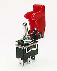 Safety Toggle Switch SPDT 20 Amp"Red"
