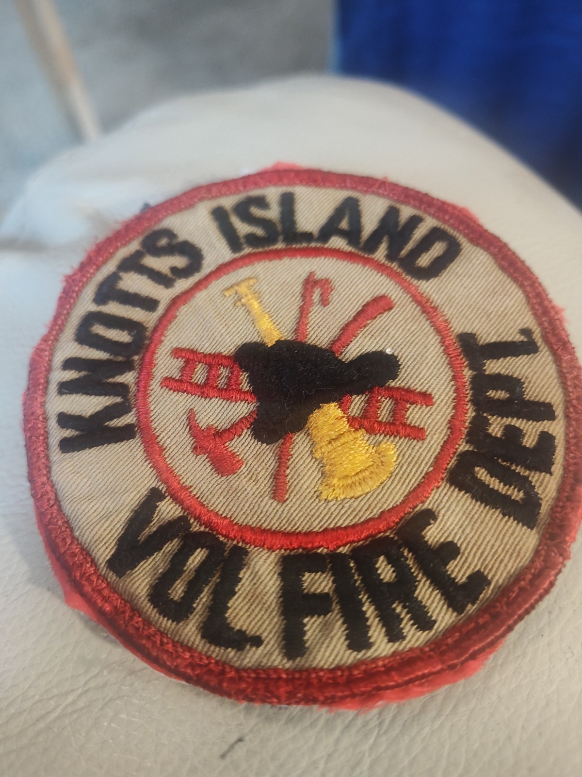 Knotts Island N.C. Rare Vintage Three Inch Patch