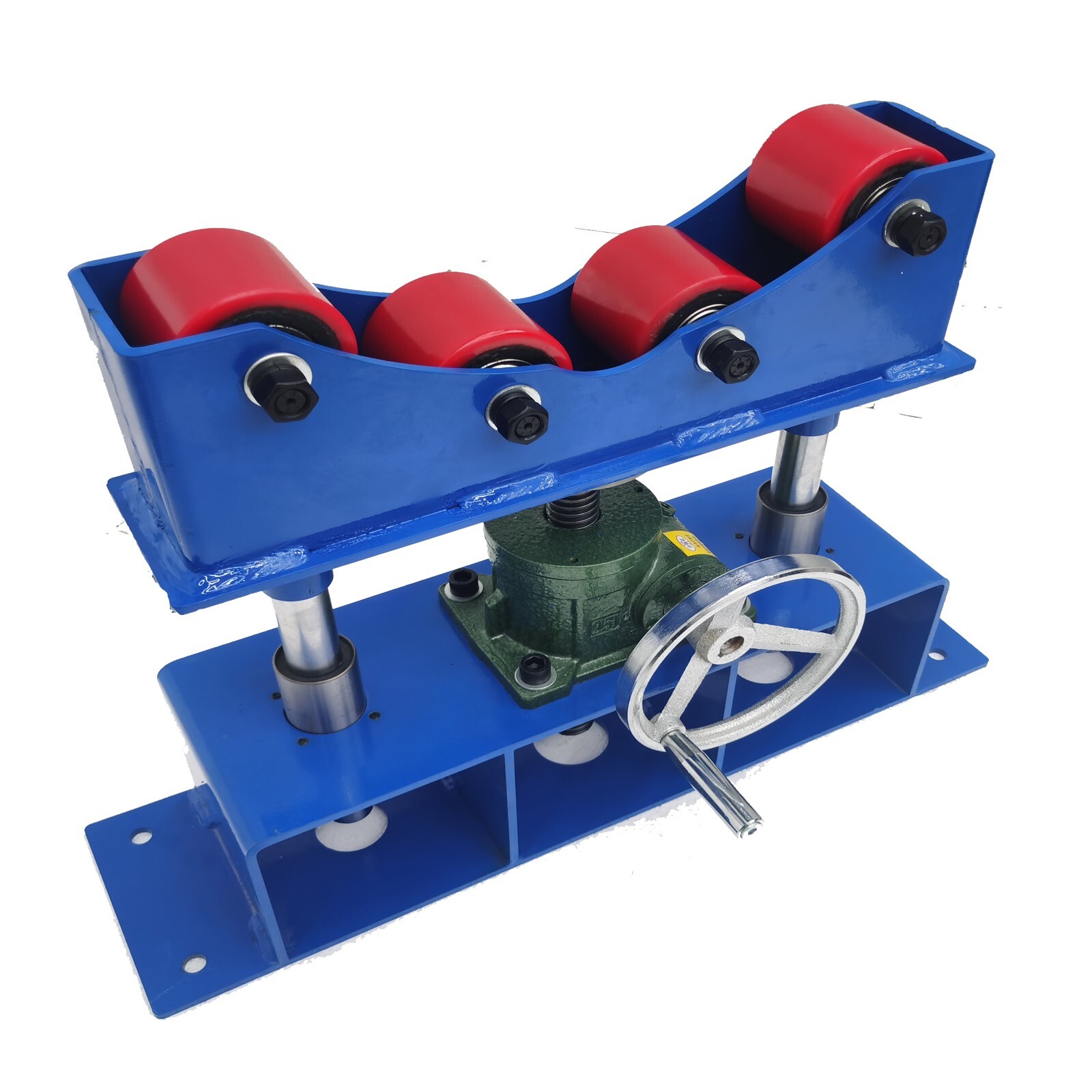 Welding Roller Bracket Manual Rolling Support Frame for Weld 1100LBSTravel 150mm