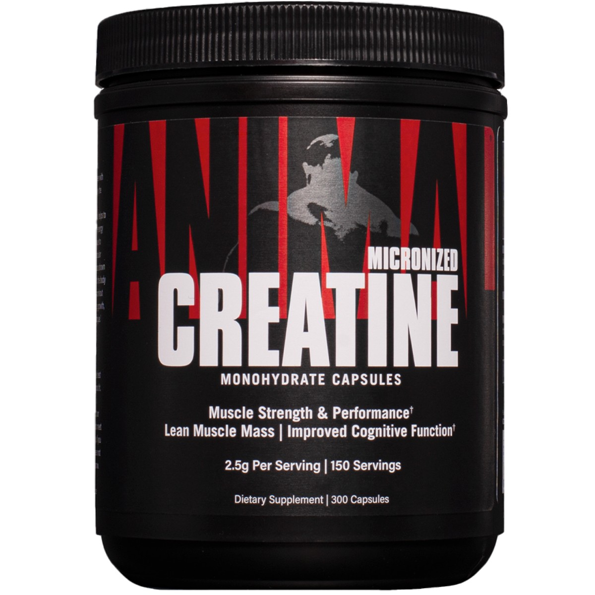 Universal Nutrition Animal Micronized Creatine Monohydrate - 300 Capsules