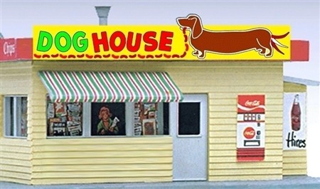 Ho/N Dog House Sign