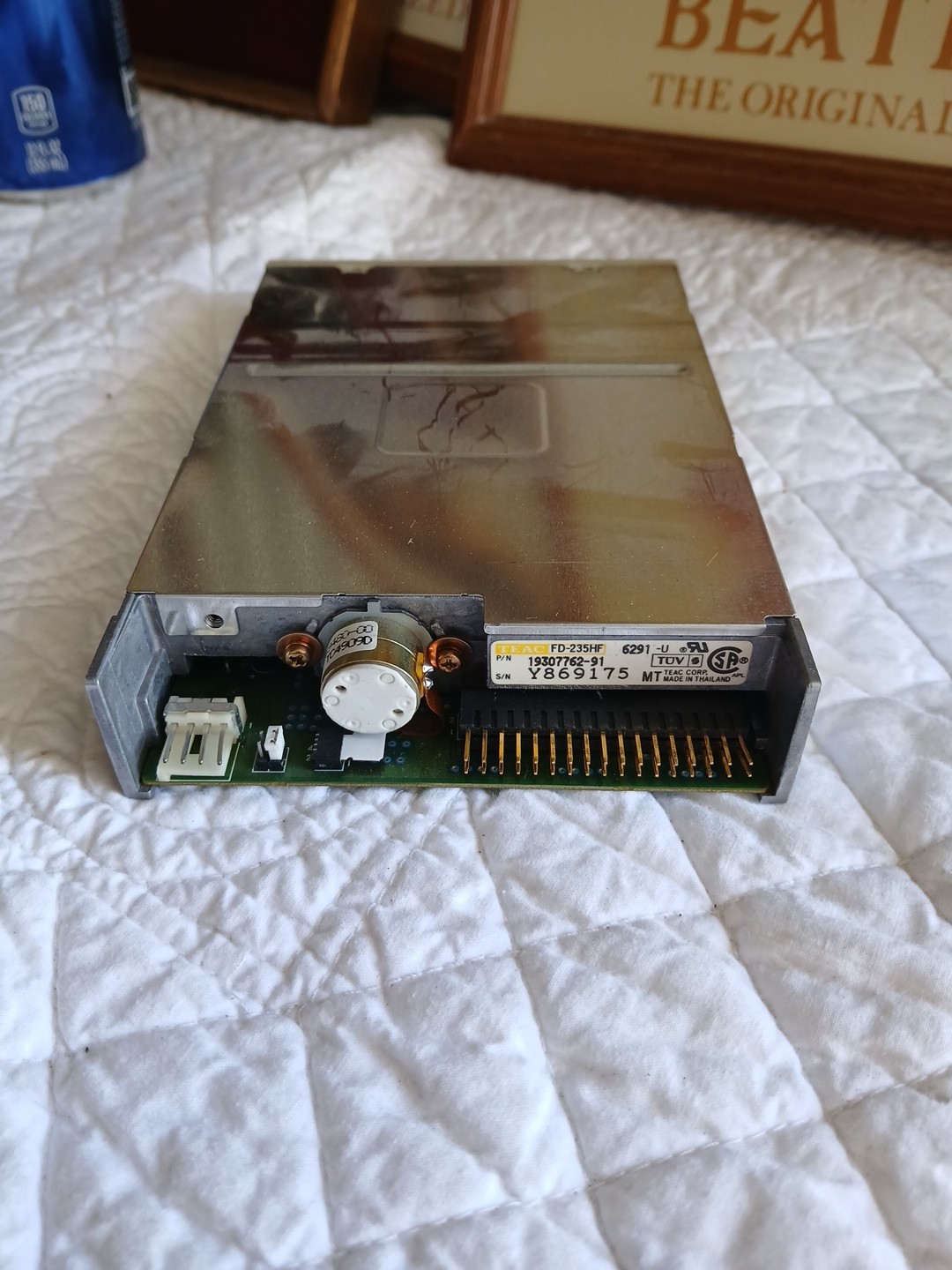 Vintage Teac FD-235HF 3.5 Inch Floppy Disk Drive PN 19307762-91 ~ UNTESTED ~