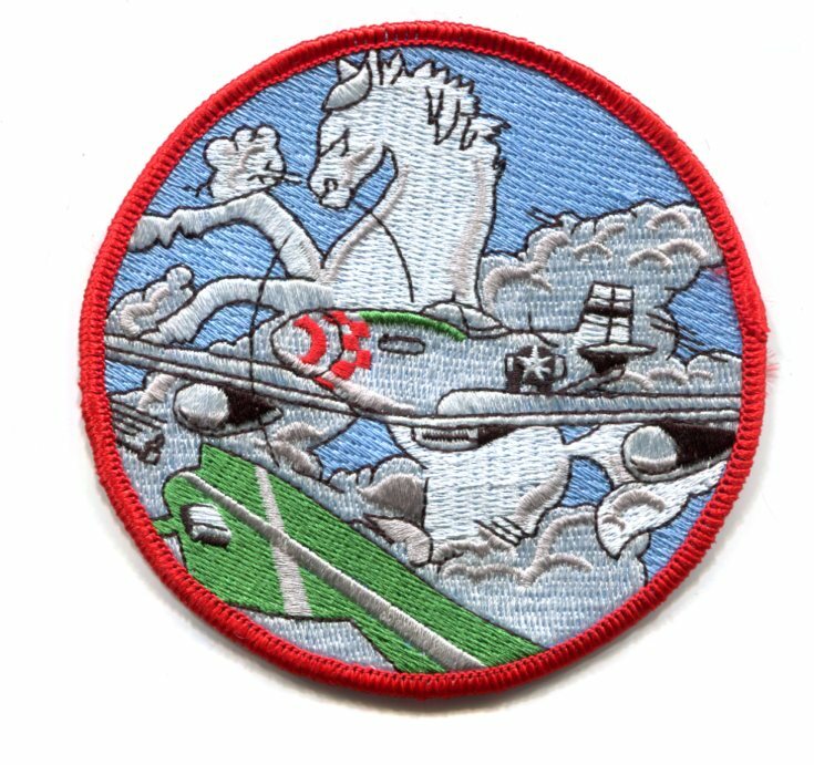 Historic North American P-51 Mustang Patch WWII 8th Air Force Fighter Air Combat