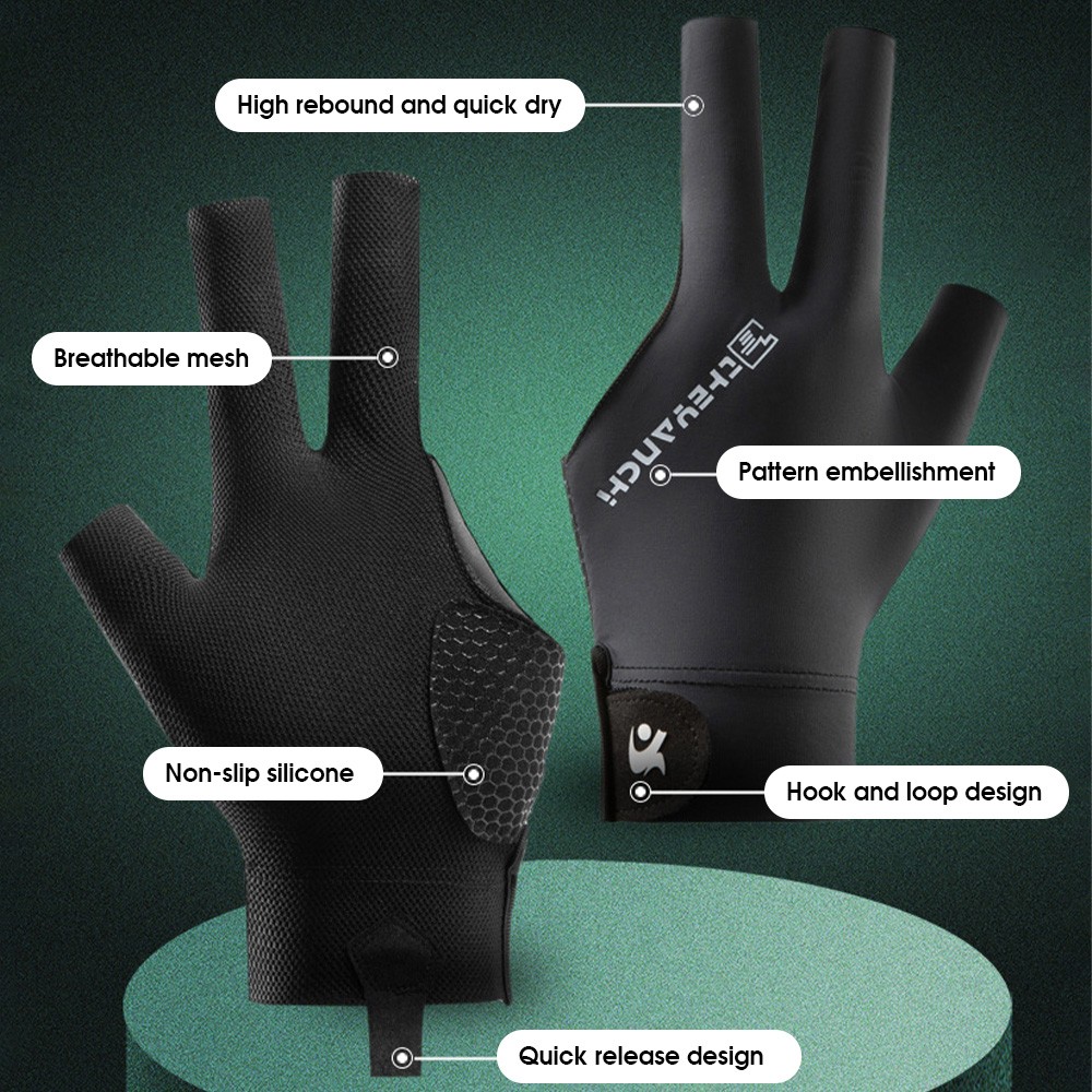 Anti-Slip Billiard For Snooker Players Comfort