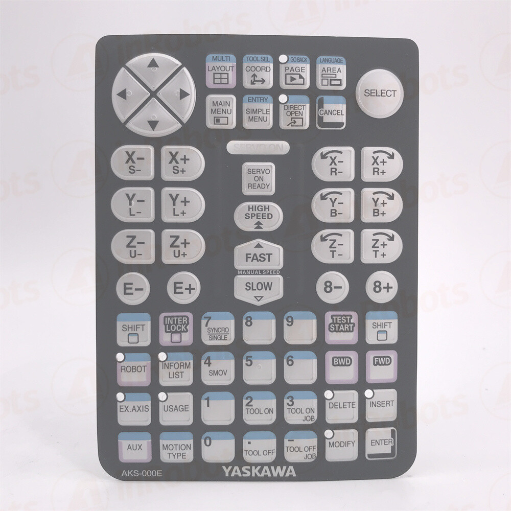 AKS-000E Keypad YASKAWA YRC1000 JZRCR-APP01-1 Teach Pendant Keyboard 1PC