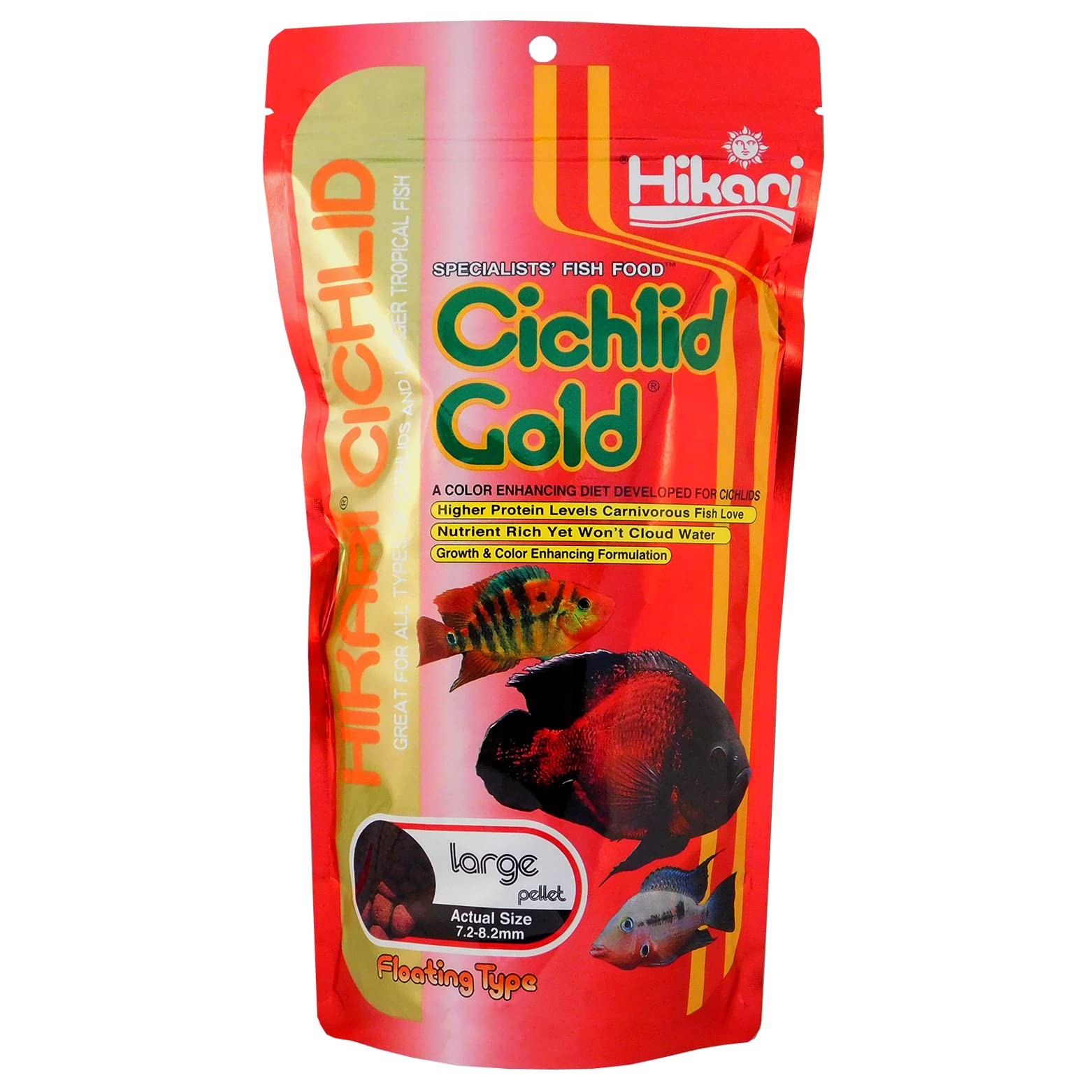 Hikari Cichlid Gold Floating Pellets Large