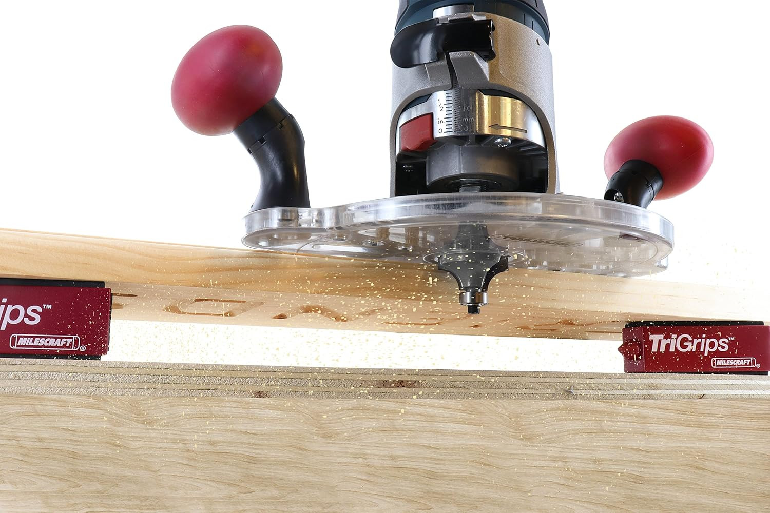 1225 Compactsubbase - Adjustable Universal Router Base Plate with Rotational Han