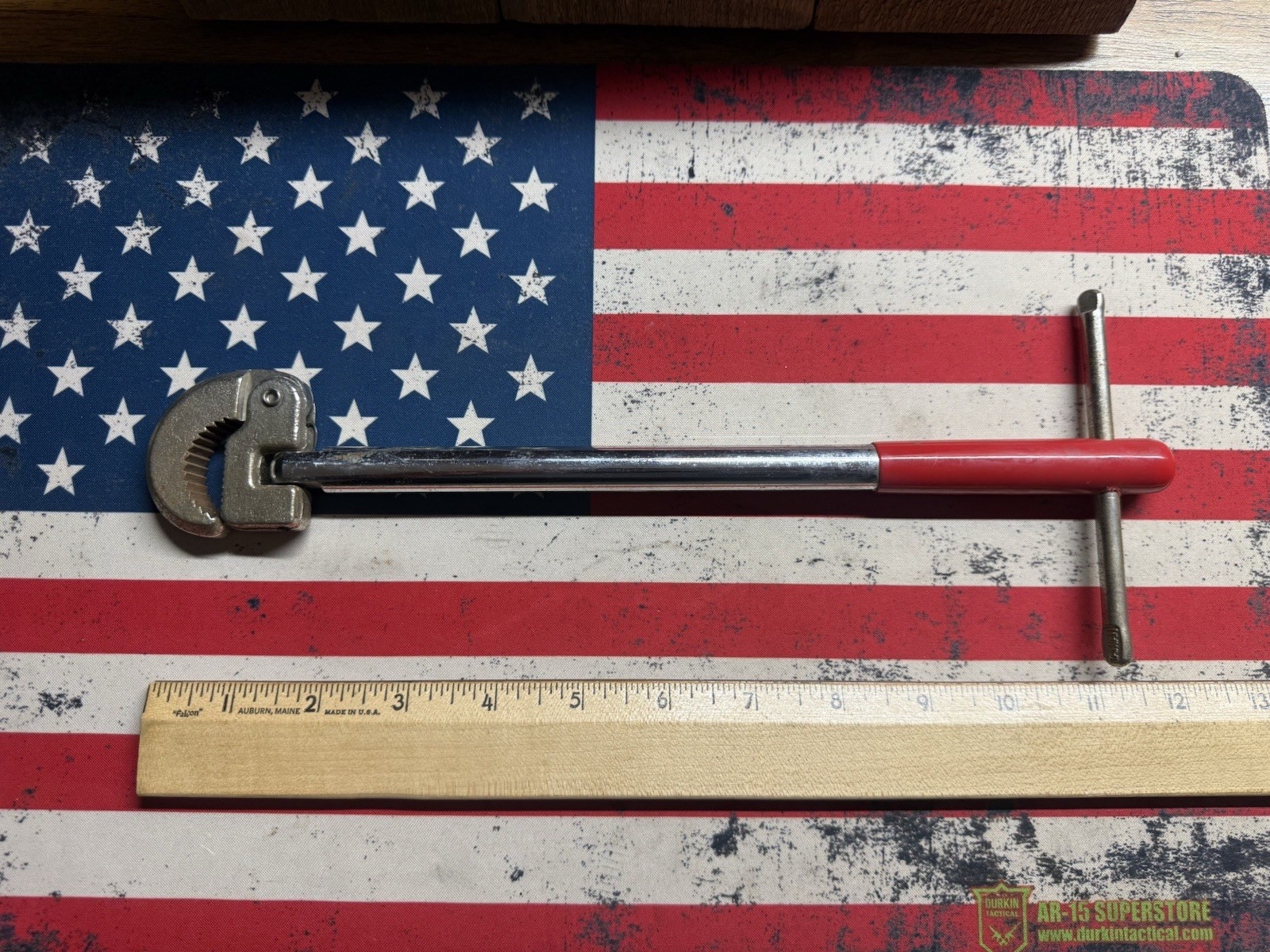 B&K Basin Wrench, 12” Long with Reversible Head, Model 51-005, Used Tool