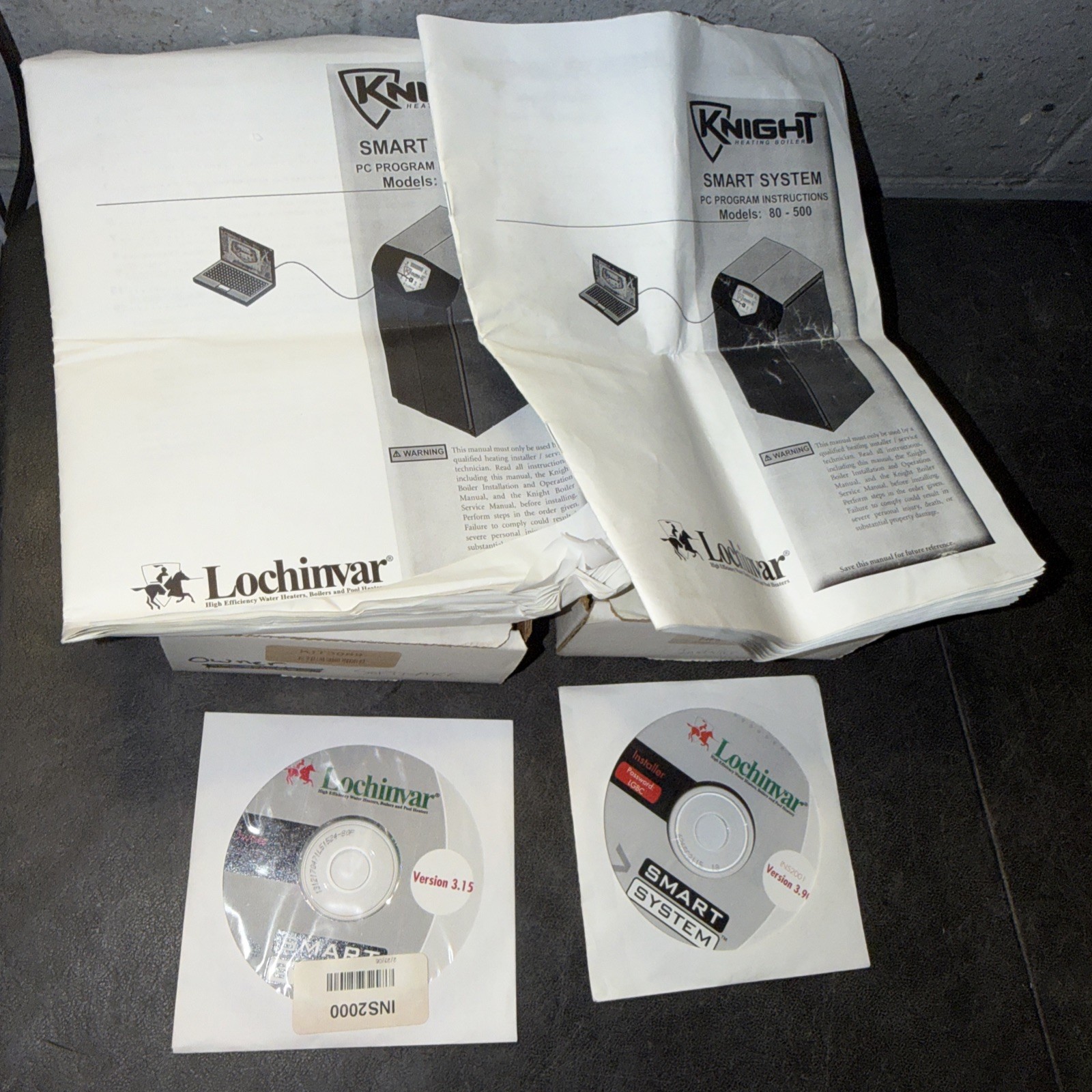Lochinvar Owner Version 3.15 & Installer Version 3.90 Smart System Software