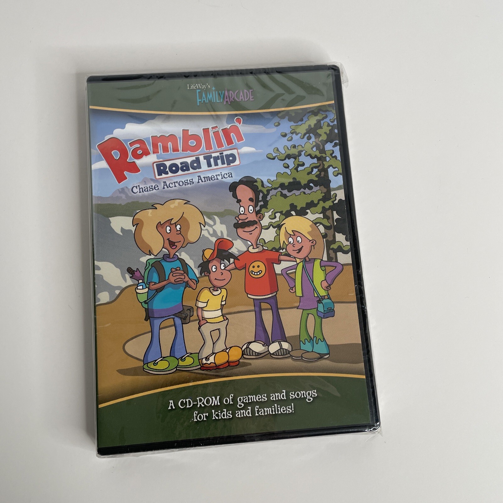 Ramblin Road Trip: Chase Across America (CD-ROM, LifeWay Family Arcade)  New
