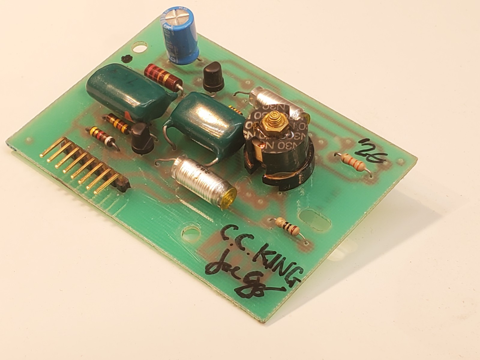 new! "C. C. King"- Vintage/Wide, extremely vocal. easy install V847 vox