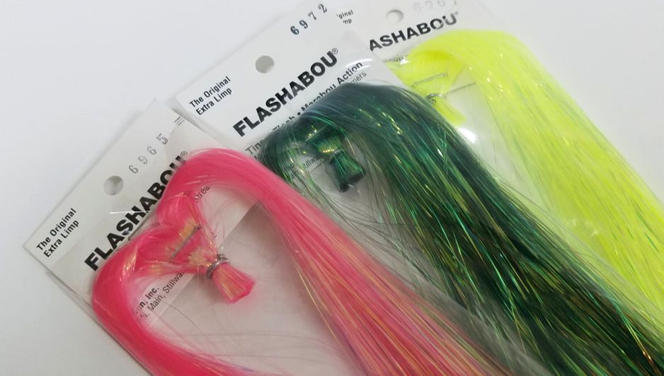DYED PEARL FLASHABOU Fly & Jig Tying Flsh Material by Hedron Inc.