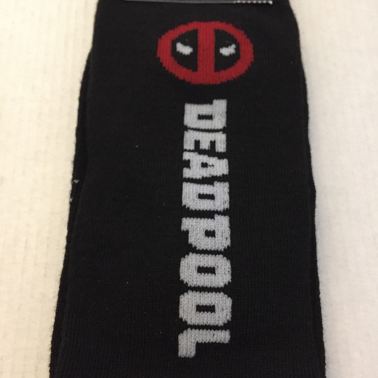 NEW Marvel Deadpool Unisex Crew Socks Size 6-12